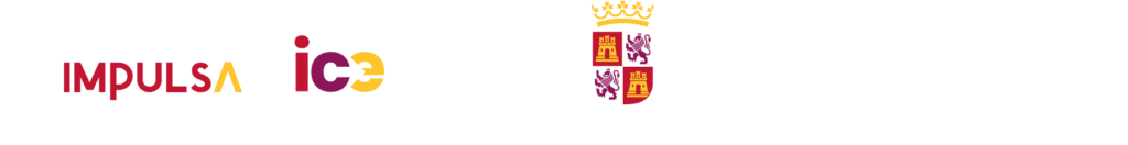 Logos Nos Impulsa, Instituto para la Competitividad Empresarial de Castilla y León, Junta de Castilla y León y Santa María la Real